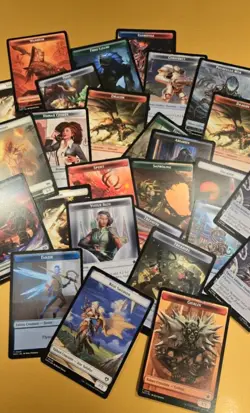 MtG Magic the Gathering Tokens Token Tokens - 4 Token Minimum - Image 1