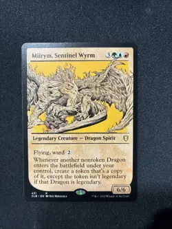 Mtg Miirym, Sentinel Wyrm (Showcase) Commander Legends Battle for Baldur's Gate - Image 1