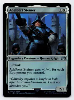Adelbert Steiner [0003] FIN Uncommon Foil [MTG Card English] - Image 1