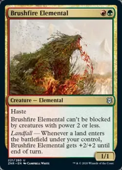 Brushfire Elemental - Near Mint MTG Zendikar Rising - Image 1