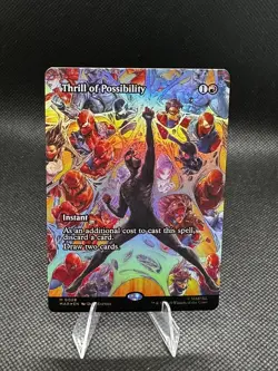 Thrill Of Possibility - 28 - MTG: Marvel’s Spider-Man - Borderless - FOIL - Image 2