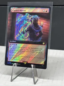 MTG Universes Beyond Doctor Who Cursed Mirror Extended Art SURGE Foil 1065 Rare - Image 2