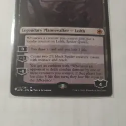 Lolth, Spider Queen - Near Mint MTG Adventures in the Forgotten Realms - Image 3