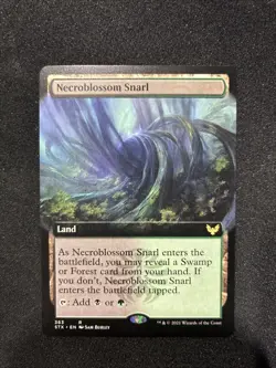 Mtg - Necroblossom Snarl (Extended Art) Strixhaven: School of Mages - Image 1