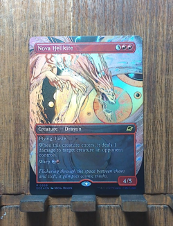 MTG🔥 Nova Hellkite ( FOIL Borderless ) Edge of Eternities NEAR MINT😍❤ - Image 2