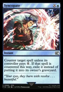 Syncopate Final Fantasy MTG - NM Common 80 - Image 1