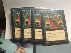 Dark Ritual MTG Ice Age, Common Instant NM-LP - Image 1