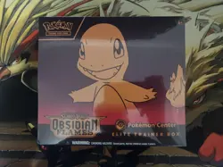 Pokemon Center Exclusive Obsidian Flames ETB Sealed with Protector Case - Image 2