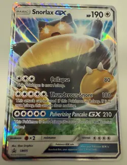 Snorlax GX SM05 - Pokemon TCG Black Star Promo 2016 - Image 1