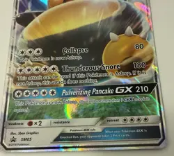 Snorlax GX SM05 - Pokemon TCG Black Star Promo 2016 - Image 2
