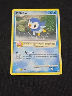 Piplup 72/100 Majestic Dawn Regular Pokemon TCG Light Played Condition - Image 1