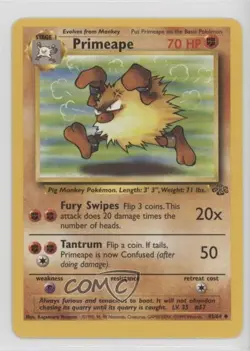 Primeape Pokemon Jungle #43 1999 - Image 1