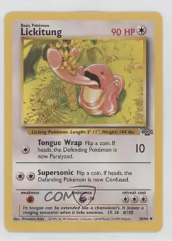 Lickitung Pokemon Jungle #38 1999 - Image 1
