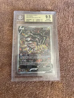 2022 GIRATINA V 186/196 ALT ART LOST ORIGIN POKEMON BGS 9.5 GEM MINT - Image 1