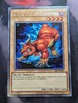 Mad Dog of Darkness IOC-EN057 - Rare - 25th Anniversary - YuGiOh - VLP - Image 1