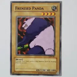Frenzied Panda - LOB-081 - NM - Common - Unlimited - Yugioh - 2010 Reprint - Image 1