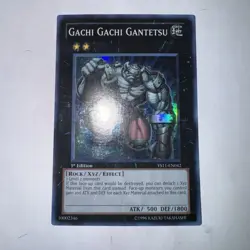 Yugioh Gachi Gachi Gantetsu YS11-EN042 Super Rare 1st Ed NM - Image 1