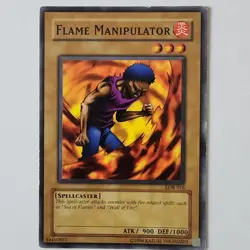 Flame Manipulator - LOB-016 - HP - Common - Unlimited - Yugioh 2010 Reprint - Image 1