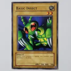 Basic Insect - LOB-008 - HP/DMG - Common - Unlimited - Yugioh - 2010 Reprint - Image 1