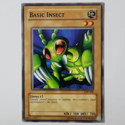 Basic Insect - LOB-008 - LP - Common - Unlimited - Yugioh - 2010 Reprint - Image 1