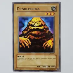 Dissolverock- LOB-031 - LP - Common - Unlimited - Yugioh - 2010 Reprint - Image 1