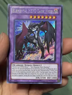 Yugioh Elemental HERO Dark Neos Secret Rare LCGX-EN059 NM - Image 1