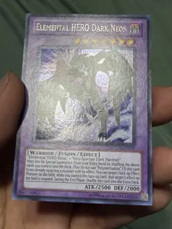 Yugioh Elemental HERO Dark Neos Secret Rare LCGX-EN059 NM - Image 2