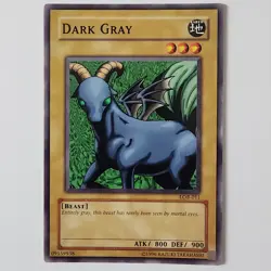 Dark Gray - LOB-011 - NM - Common - Unlimited - Yugioh - 2010 Reprint - Image 1