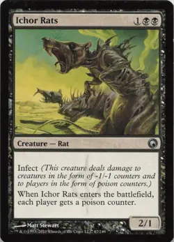 Ichor Rats U Scars of Mirrodin 67 LP-MP - Image 1