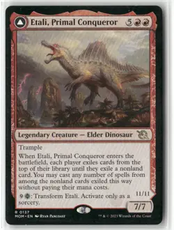 Magic the Gathering Etali, Primal Conqueror March of the Machine #137 - Image 1