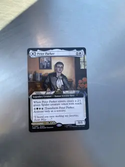 Peter Parker Amazing Spider-Man Exclusive Promo MTG - Image 1