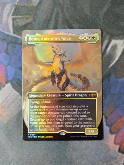Betor, Ancestor's Voice - Foil Borderless | 7% Off 2+ | Dragonstorm | NM | MTG - Image 1