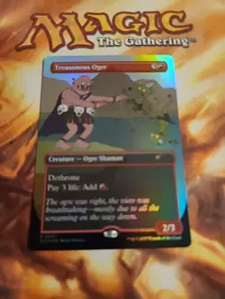 Treasonous Ogre (Rainbow Foil) Secret Lair Drop Series - Near Mint Foil - Image 1