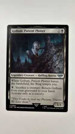 MTG Lord of the Rings Gollum, Patient Plotter #84 LOTR Magic the Gathering - Image 1