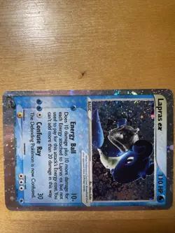 Pokemon TCG Lapras ex EX Ruby and Sapphire 99/109 Holo Ultra Rare - Image 4