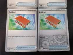 4x Pal Pad 182/198 Scarlet & Violet Playset Pokemon Cards NM - Image 2