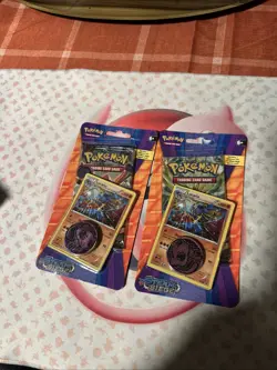 Pokemon TCG XY Steam Siege 2016 Promo Blister Pack Lucario & Floette Set Sealed - Image 1