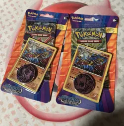 Pokemon TCG XY Steam Siege 2016 Promo Blister Pack Lucario & Floette Set Sealed - Image 2