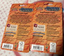 Pokemon TCG XY Steam Siege 2016 Promo Blister Pack Lucario & Floette Set Sealed - Image 4