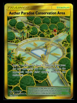 Hidden Fates: Shiny Vault #SV87/SV94 Aether Paradise Conservation Area LP+ - Image 1