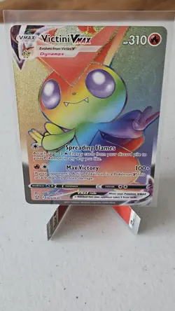 Pokemon TCG - Victini VMAX Holo (Secret Rare Card) Battle Styles 165/163 NM/M - Image 3