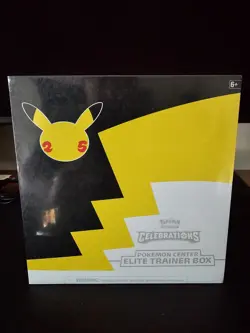 Pokemon Center Celebrations Elite Trainer Box Brand New Sealed 25th Anniversary - Image 1