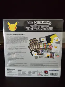 Pokemon Center Celebrations Elite Trainer Box Brand New Sealed 25th Anniversary - Image 3