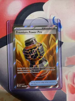 Premium Power Pro 174/132 Pokemon Mega Evolution Ultra Rare Full Art Holo NM - Image 3
