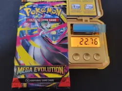 22.76g (HEAVY) MEGA EVOLUTION Pokemon Booster Pack English - Sealed #151 - Image 1