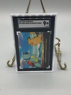 2000 Topps Pokemon TV EP12 Here Comes the Squirtle Squad SGC 9 - Image 1