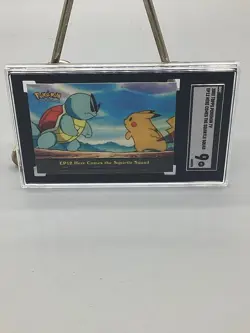 2000 Topps Pokemon TV EP12 Here Comes the Squirtle Squad SGC 9 - Image 2