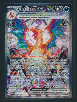 Charizard ex 223/197 SIR Special Illustration Rare Pokemon Obsidian Flames NM - Image 1