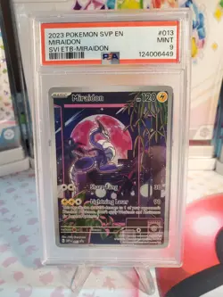 Miraidon 13 Scarlet & Violet Black Star Promo Pokemon TCG PSA 9 MINT - Image 1