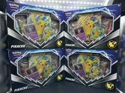 Lot of 4 - Pokemon TCG Pikachu V Boxes - Factory Sealed - Brand New - Image 1